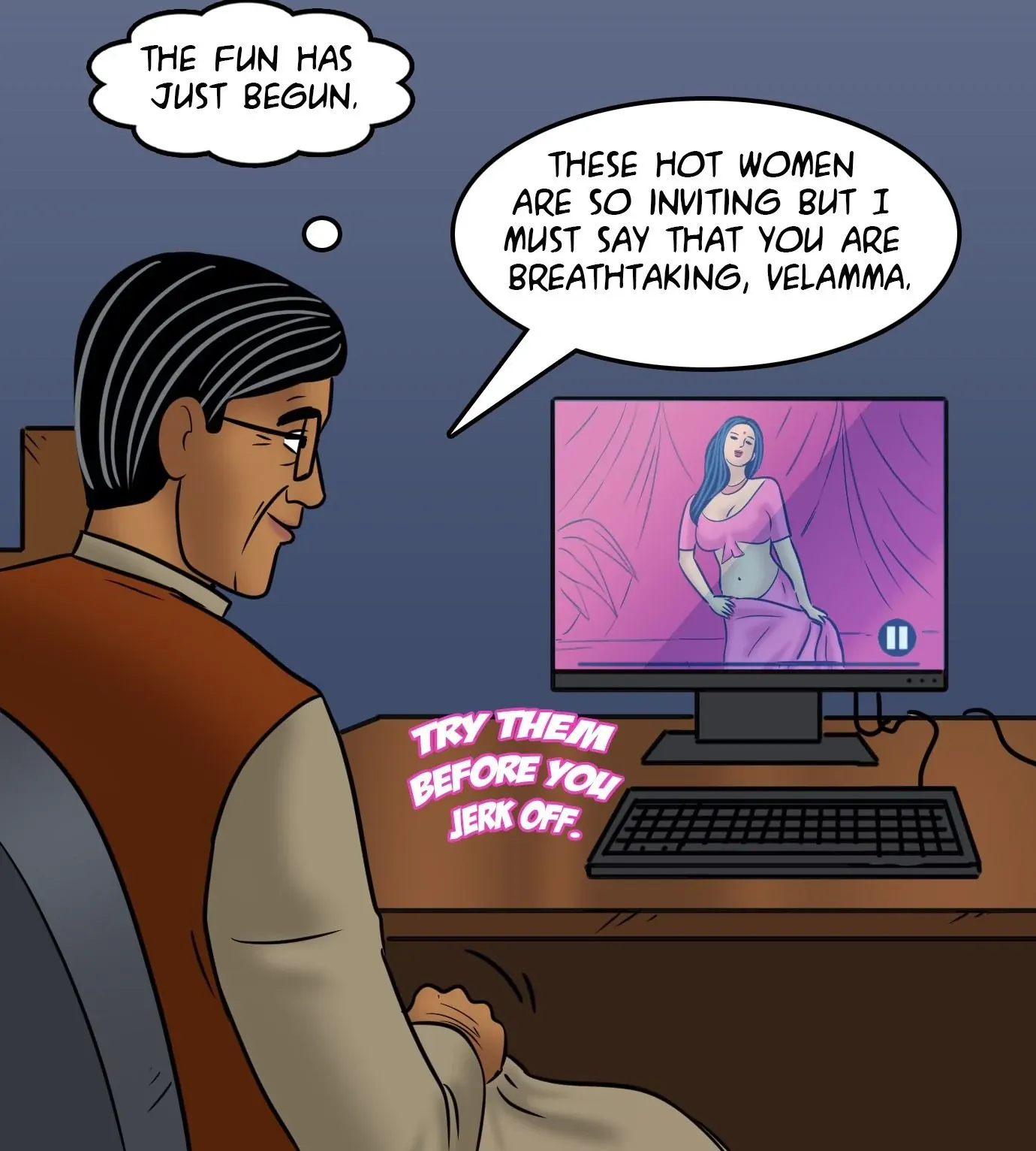 Velamma All Episodes Comics - 111 . Velamma - Episode 111 - A Tale Of Sexpectators - Page 61