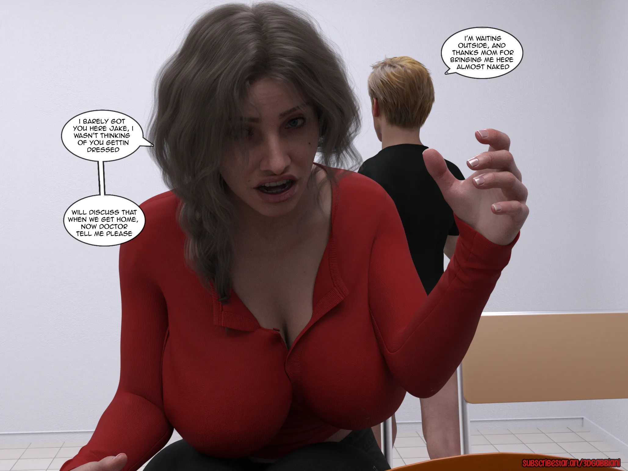 Nurse at home [3dgabbiani] - 1 . Nurse at home - Chapter 1 [3dgabbiani] - Page 12