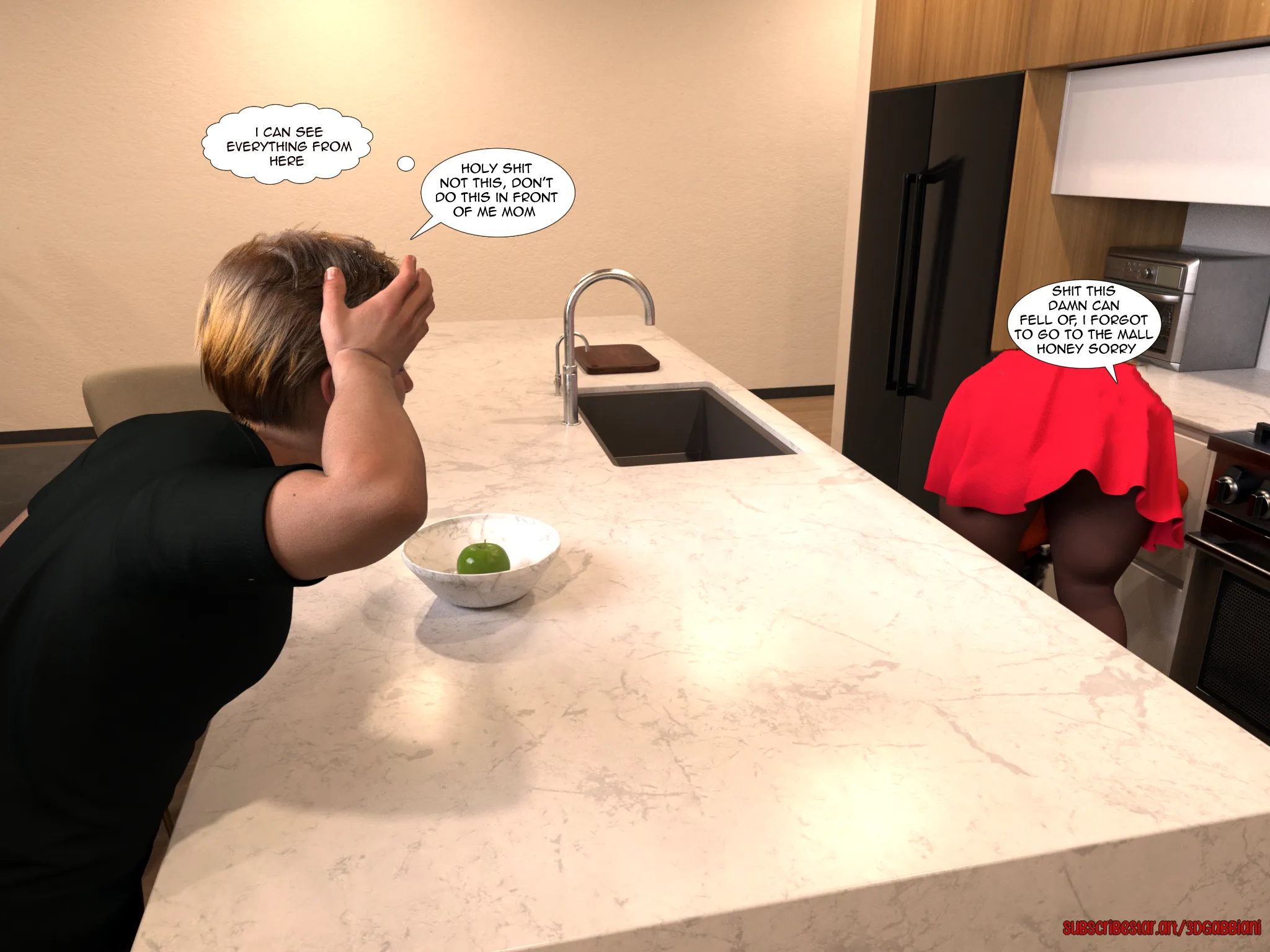 Nurse at home [3dgabbiani] - 1 . Nurse at home - Chapter 1 [3dgabbiani] - Page 78