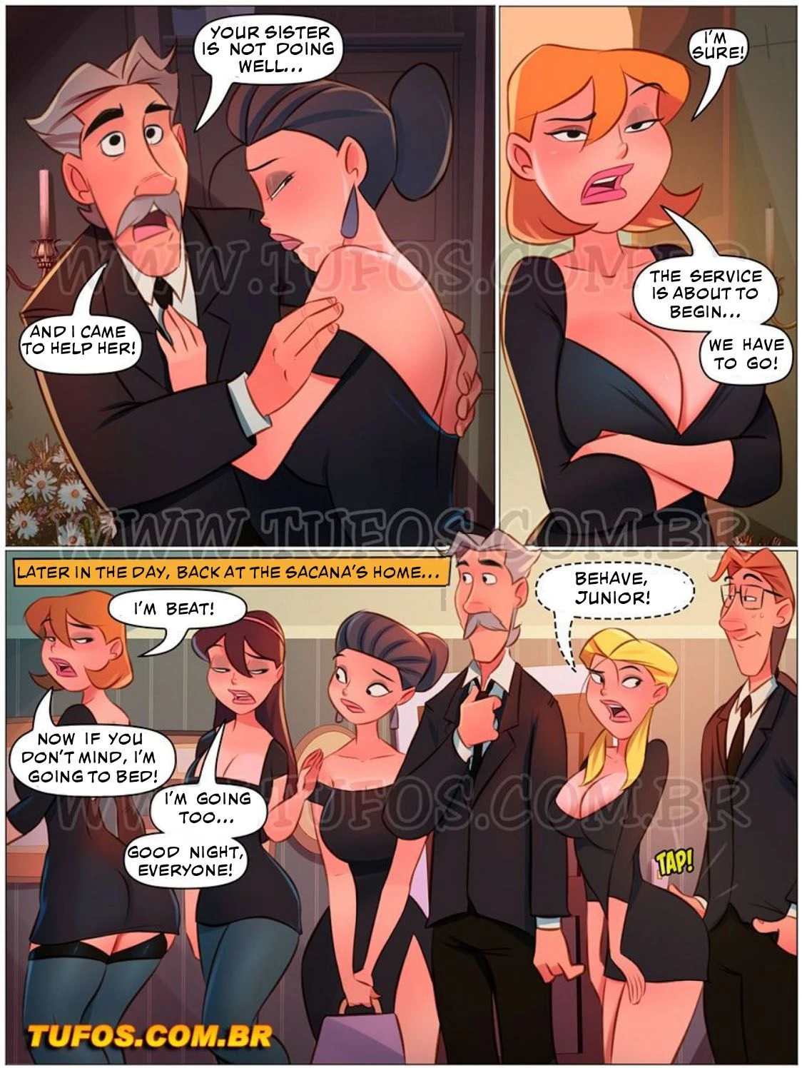 Naughty Fam [WC | TF] - 65 . Naughty Fam -The neral of Grand Didi - Chapter 65 [WC - TF] - Page 6