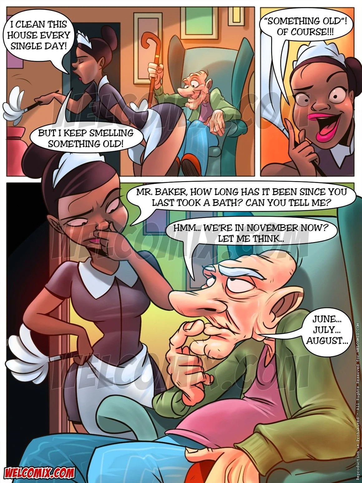 Naughty Fam [WC | TF] - 7 . Naughty Fam - Giving The Old Man A Bath - Chapter 7 [WC - TF] - Page 2