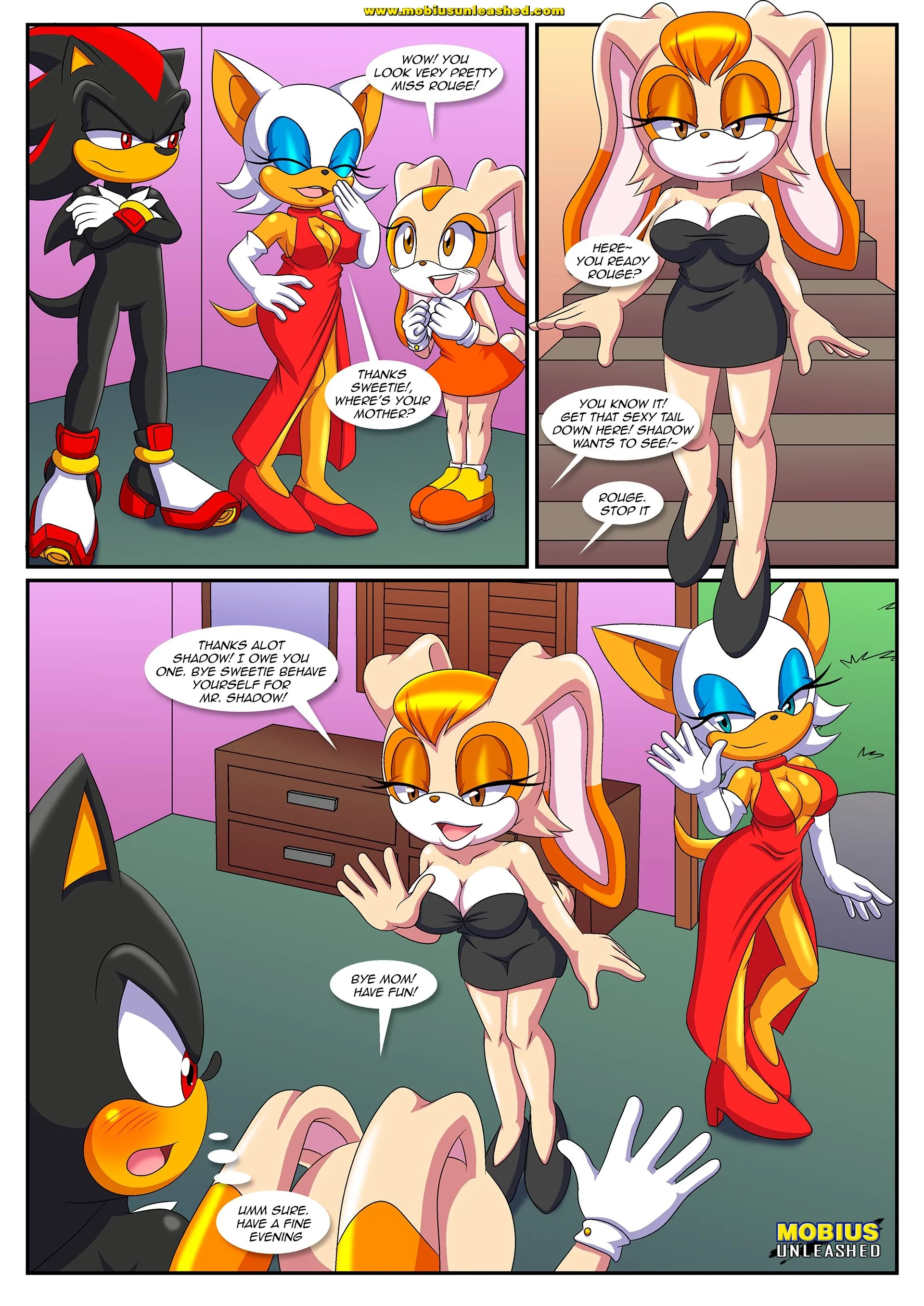The Baby Sitter Affair (Sonic the Hedgehog) [Palcomix] - 1 . The Baby Sitter Affair - (Sonic the Hedgehog) [Palcomix] - Page 3