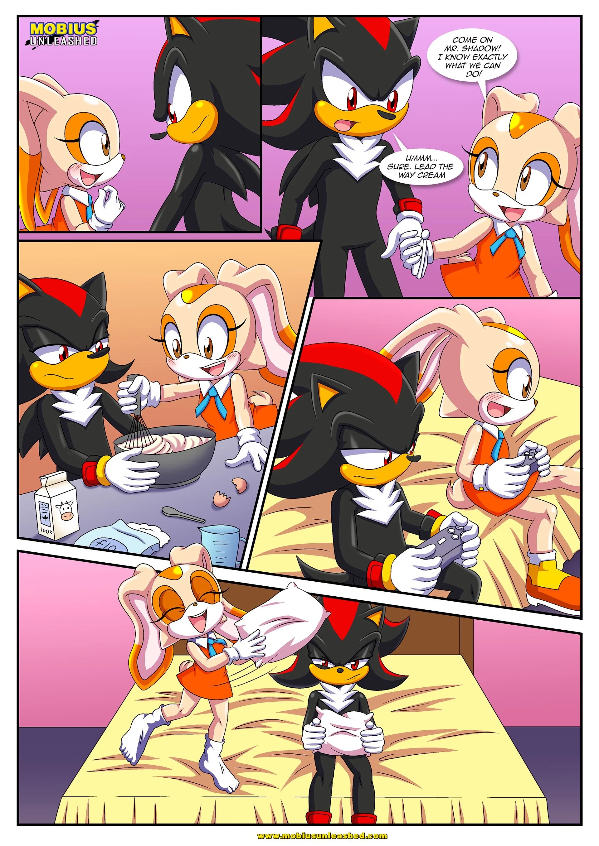 The Baby Sitter Affair (Sonic the Hedgehog) [Palcomix] - 1 . The Baby Sitter Affair - (Sonic the Hedgehog) [Palcomix] - Page 4