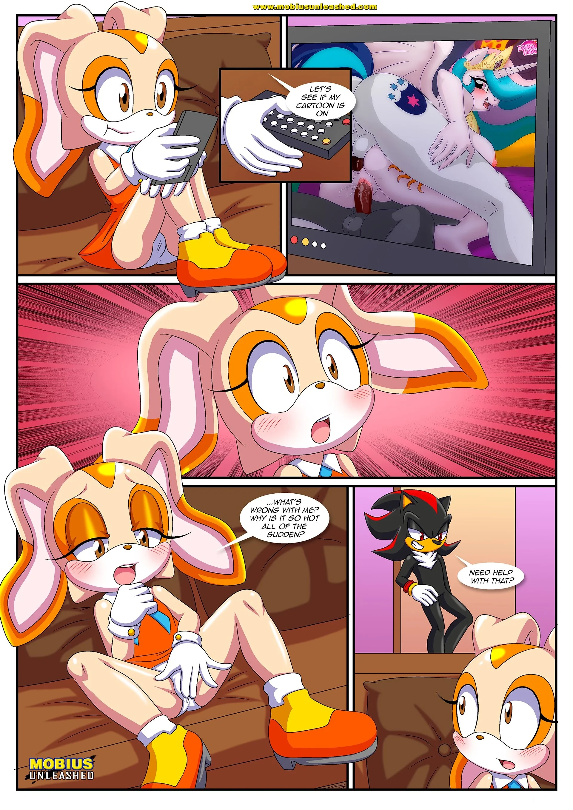 The Baby Sitter Affair (Sonic the Hedgehog) [Palcomix] - 1 . The Baby Sitter Affair - (Sonic the Hedgehog) [Palcomix] - Page 5