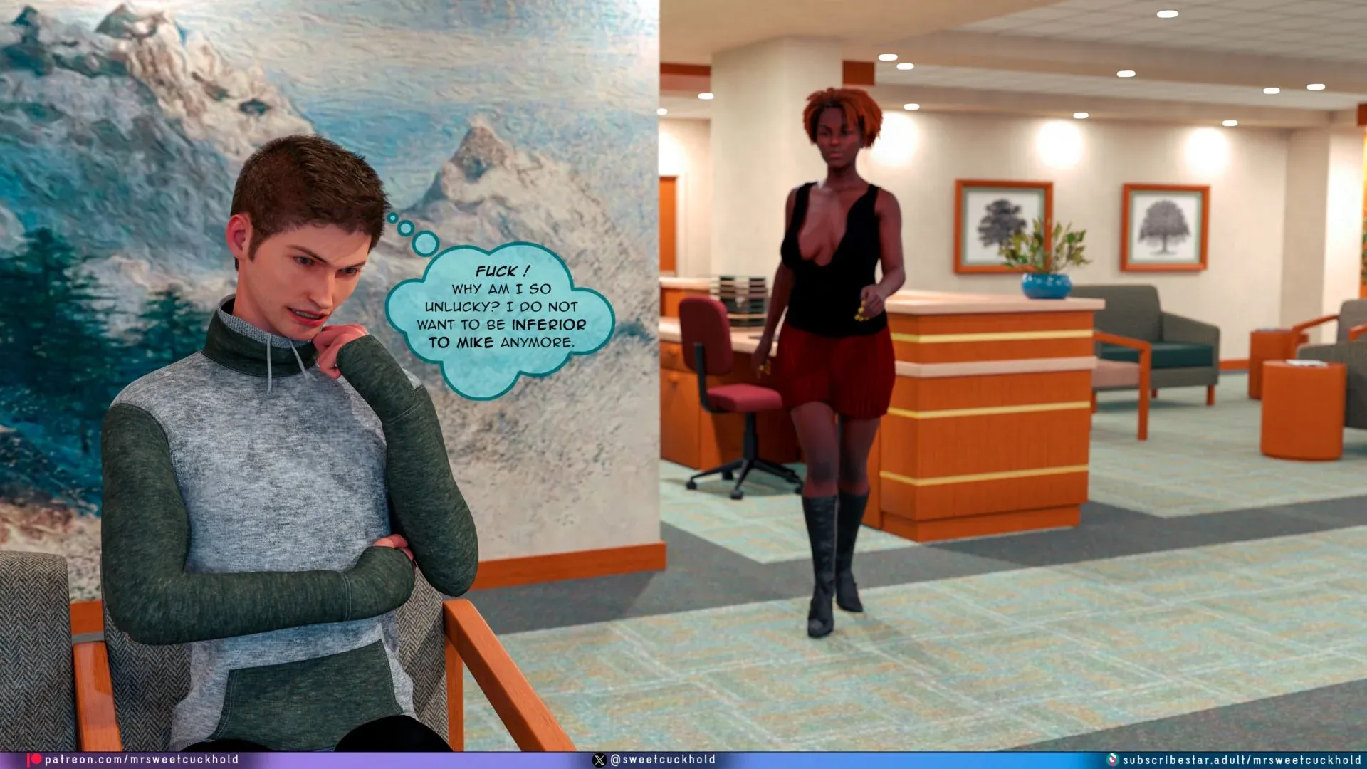 Much bigger than my boyfriend [Mr.SweetCuckhold] - 6 . Much bigger than my boyfriend  - Tim's Revenge - Chapter 6 - Page 4