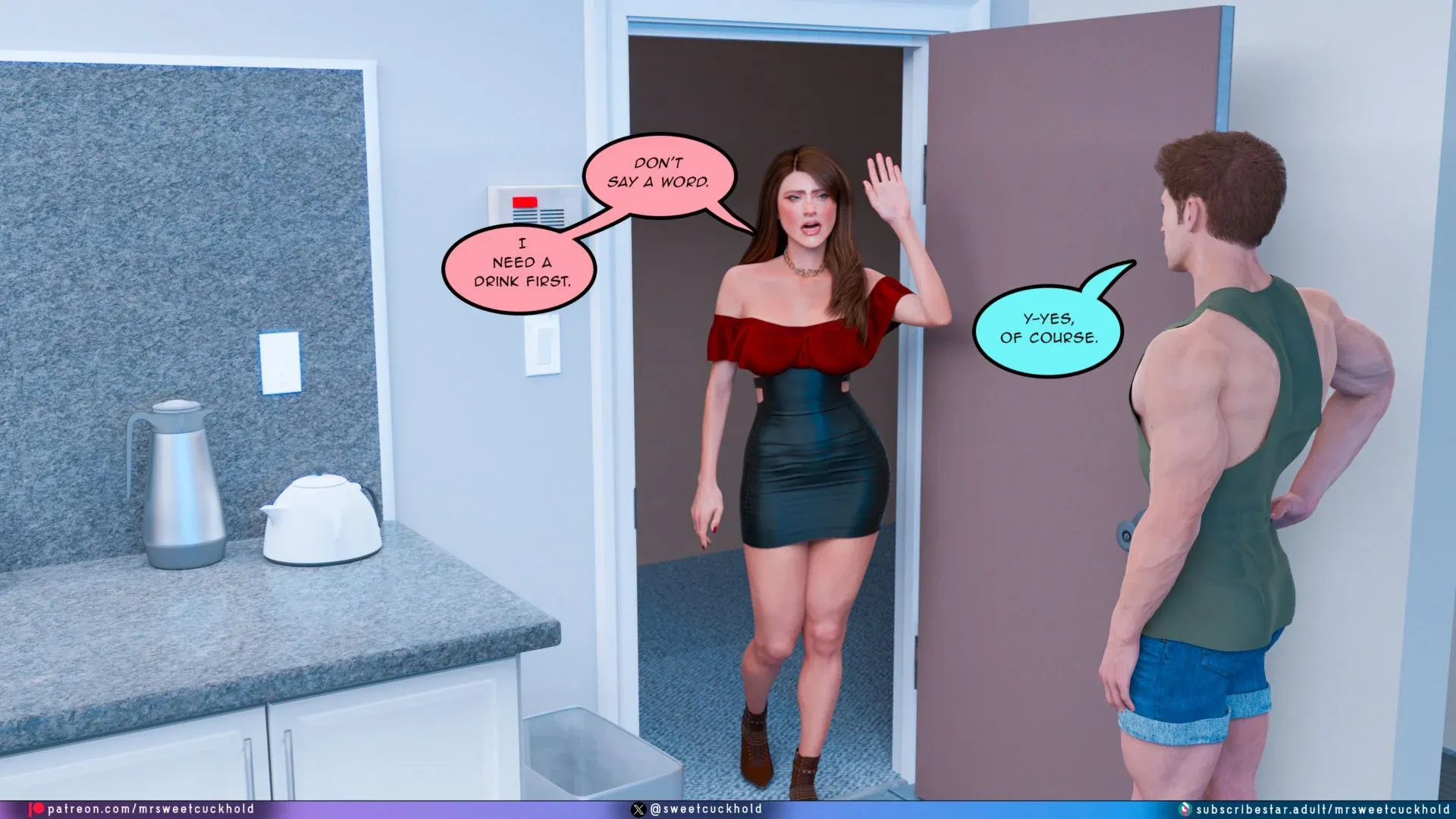 Much bigger than my boyfriend [Mr.SweetCuckhold] - 6 . Much bigger than my boyfriend  - Tim's Revenge - Chapter 6 - Page 50
