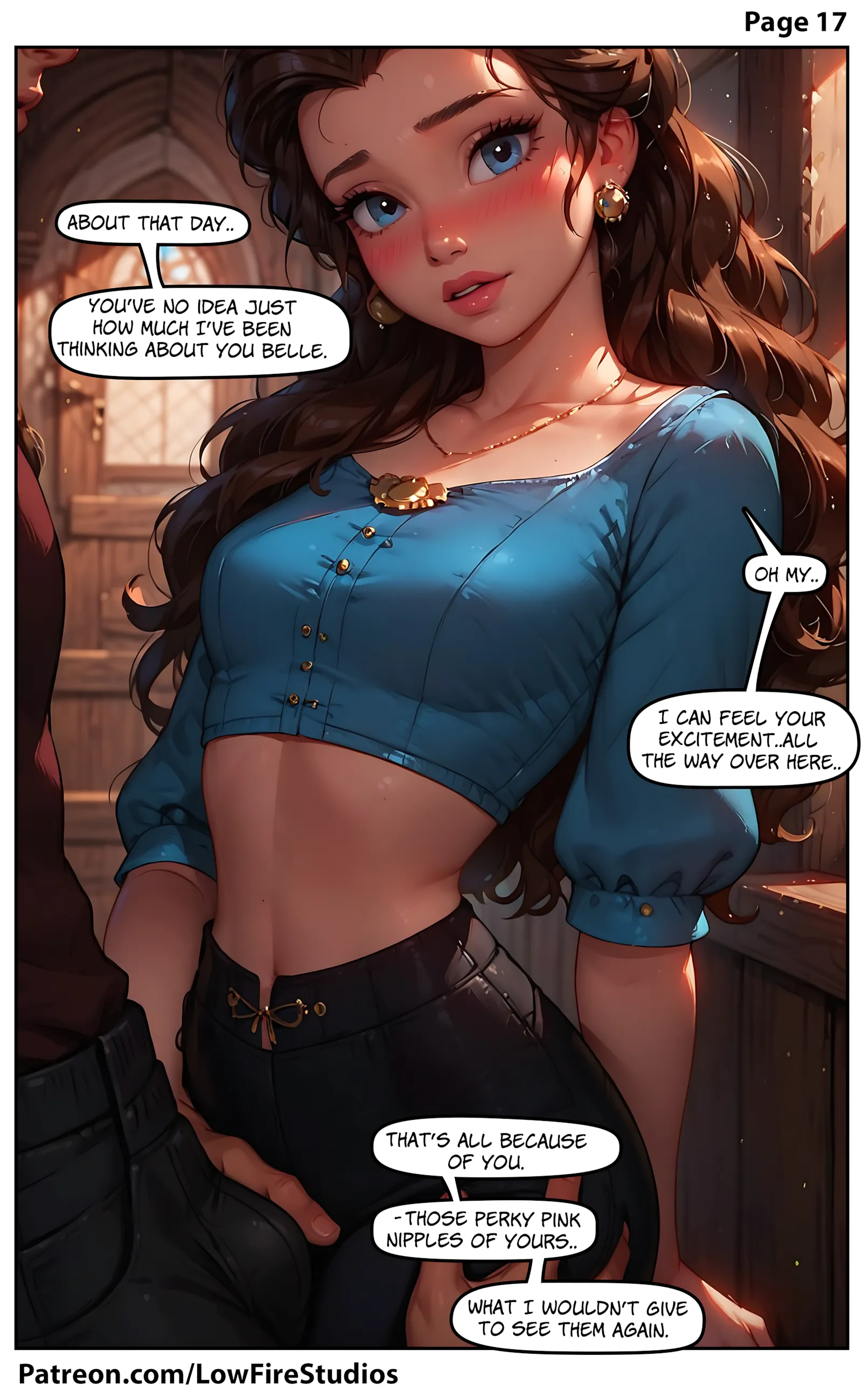 The Tinder MILF [LowFireStudios] - Belle's Sudden Soak - Page 15