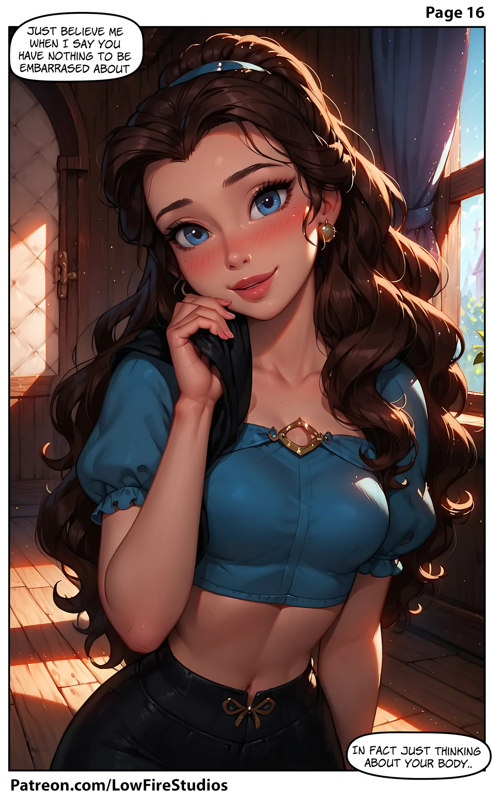 The Tinder MILF [LowFireStudios] - Belle's Sudden Soak - Page 17
