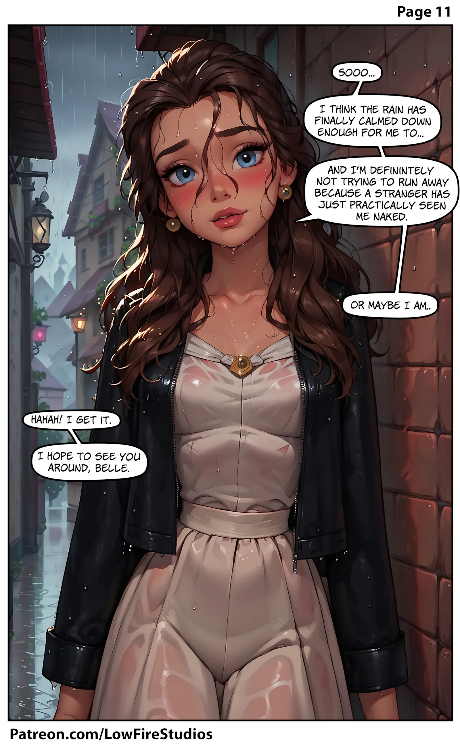 The Tinder MILF [LowFireStudios] - Belle's Sudden Soak - Page 22