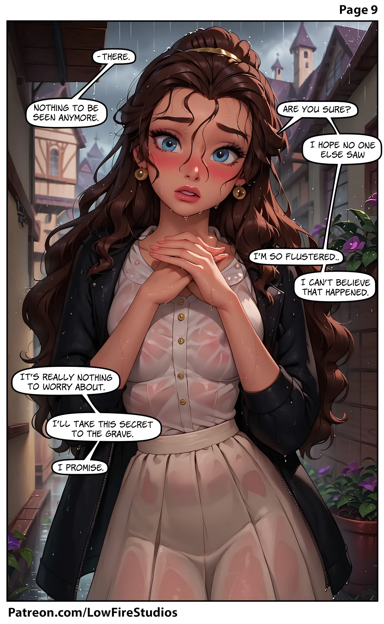 The Tinder MILF [LowFireStudios] - Belle's Sudden Soak - Page 24