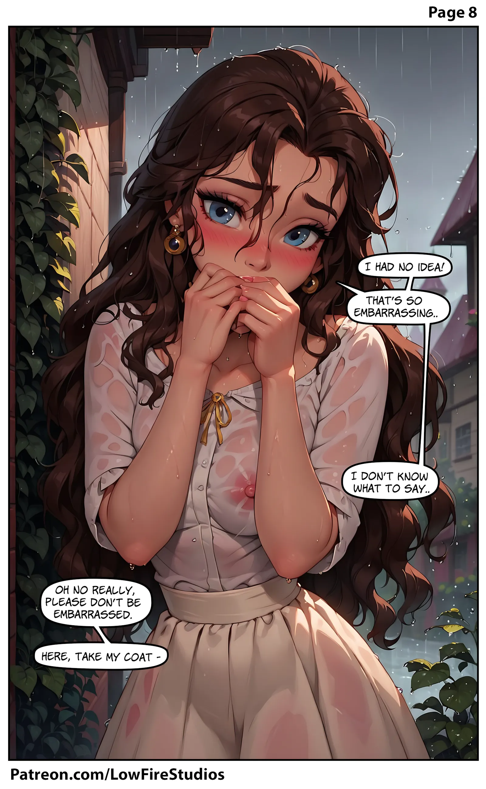 The Tinder MILF [LowFireStudios] - Belle's Sudden Soak - Page 25