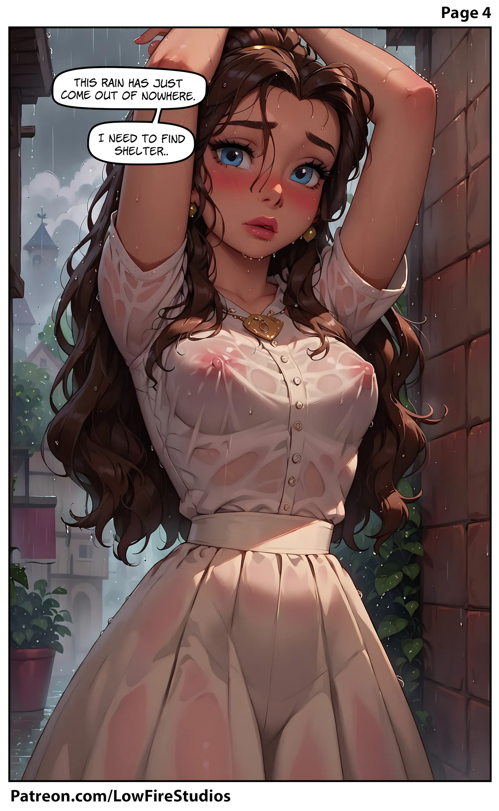 The Tinder MILF [LowFireStudios] - Belle's Sudden Soak - Page 29