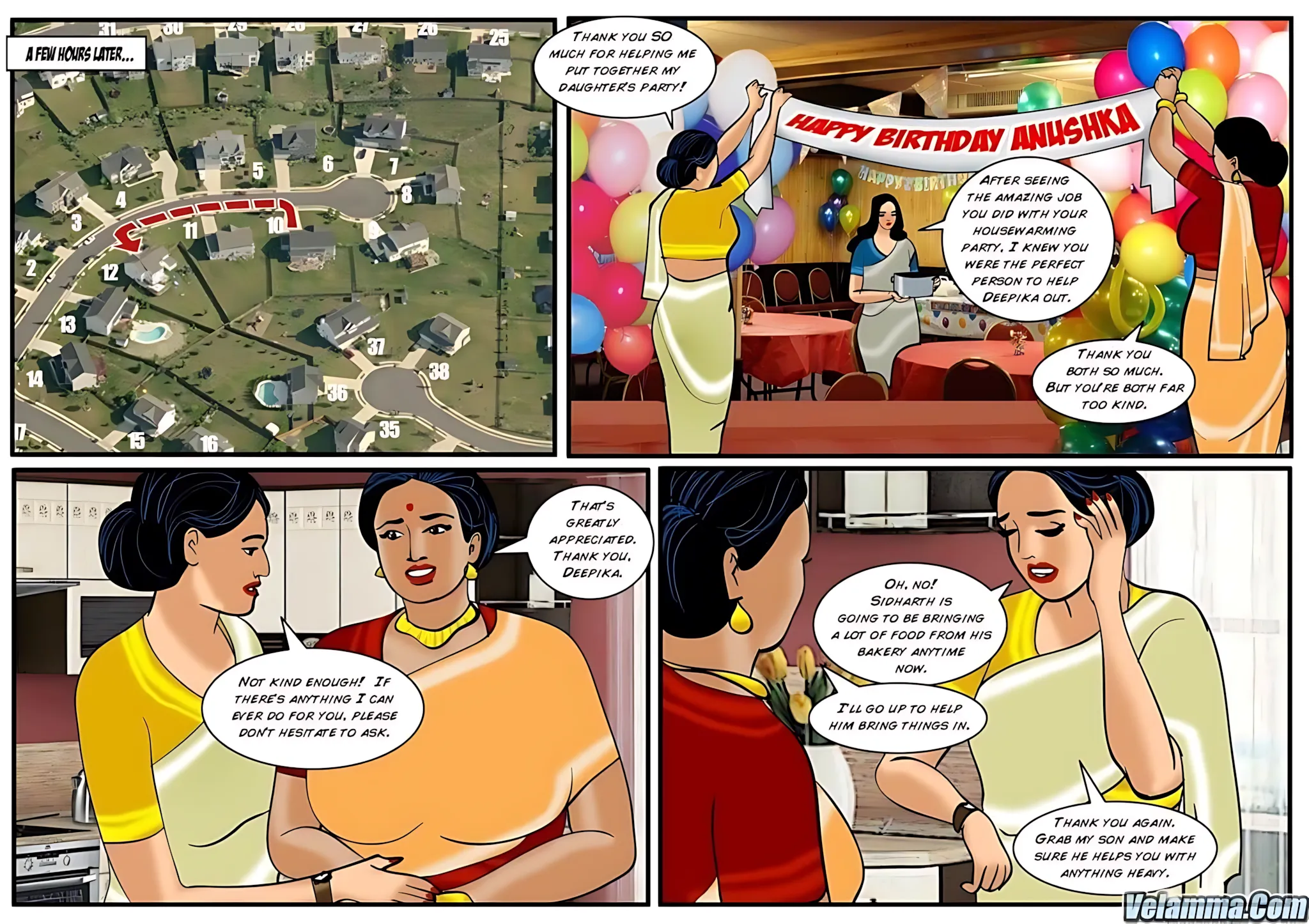 Velamma All Episodes Comics - 24 . Velamma - Episode 24 - Cooking With Ass - Page 12