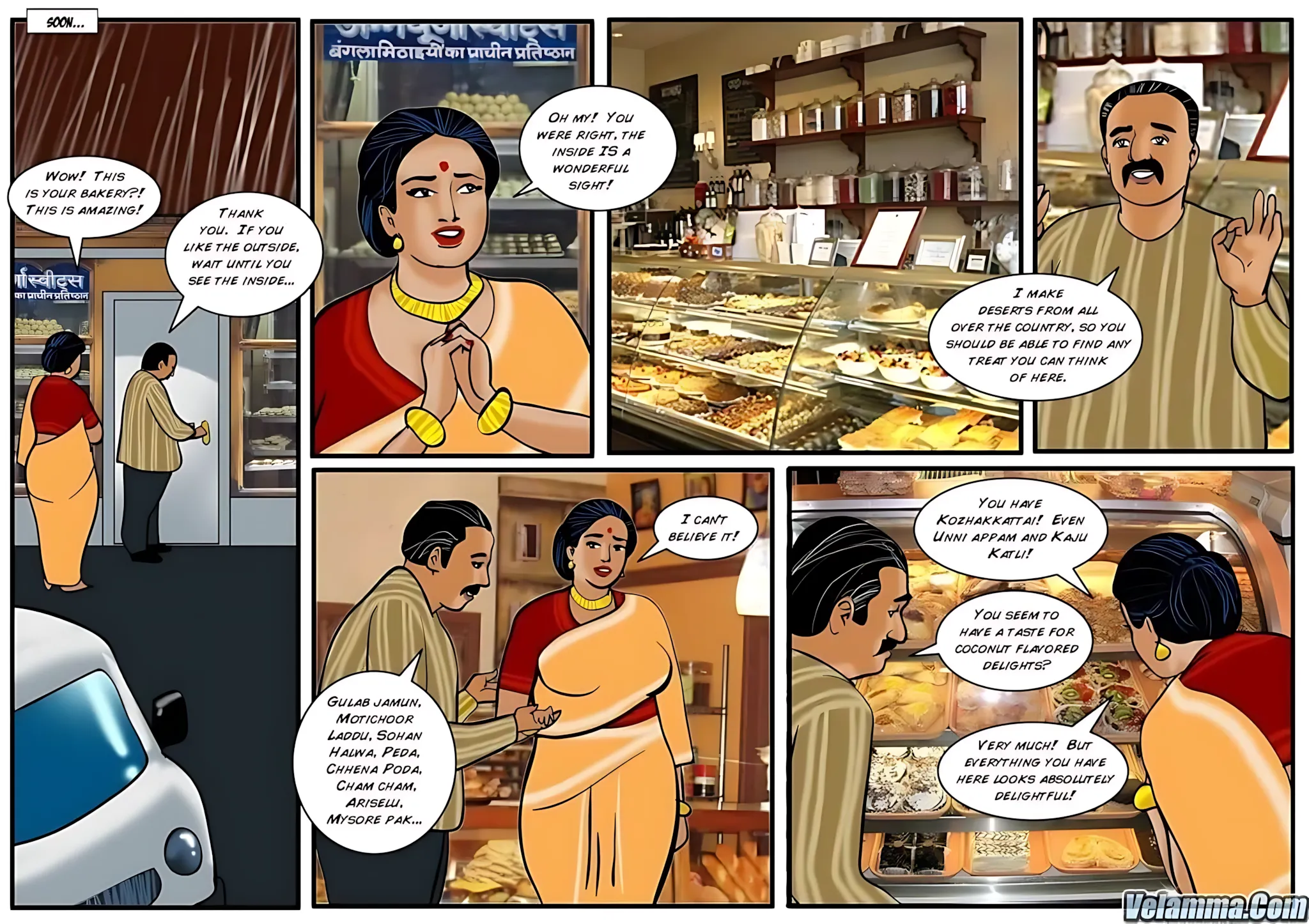 Velamma All Episodes Comics - 24 . Velamma - Episode 24 - Cooking With Ass - Page 18