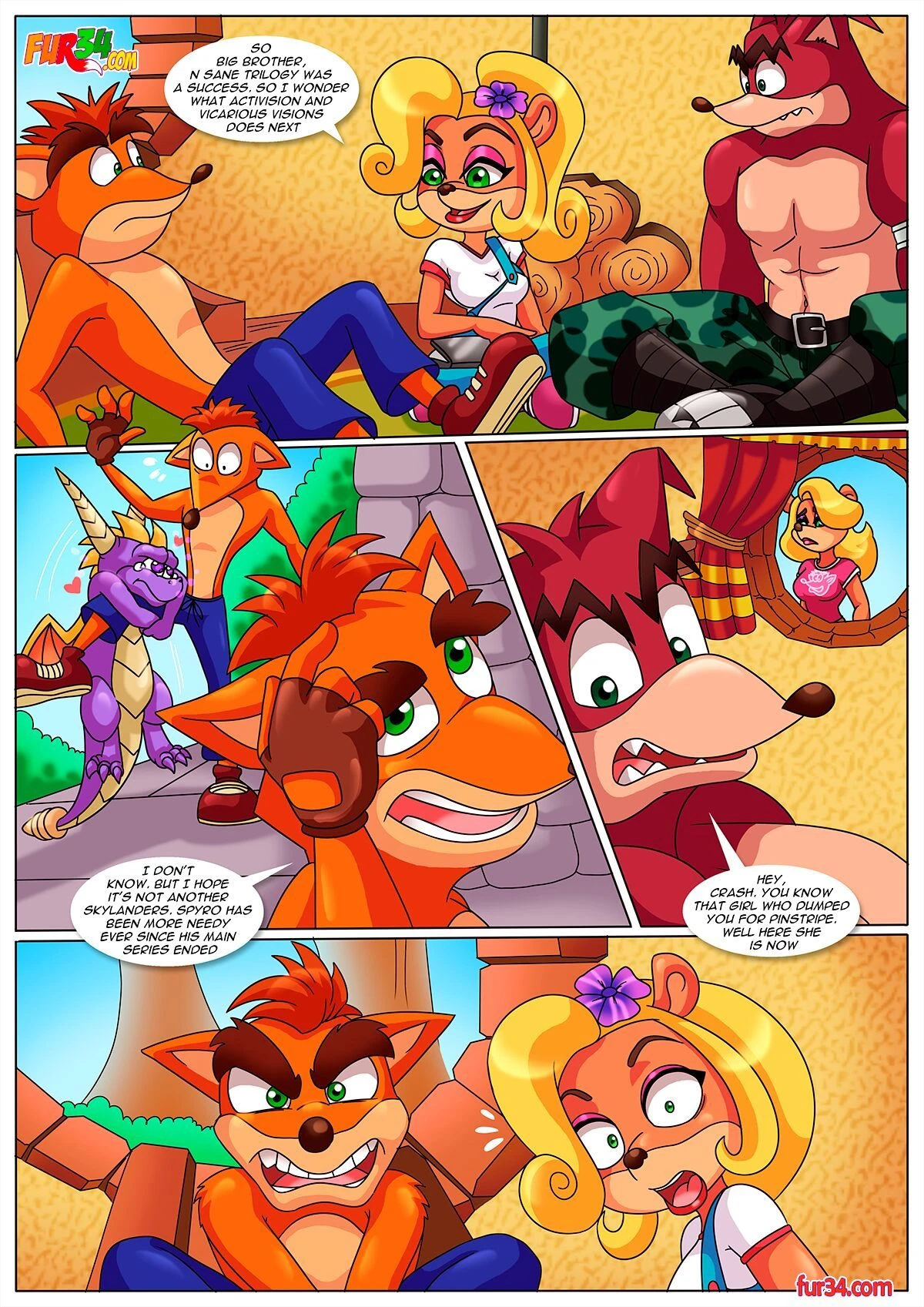 Forgiveness Must Be Earned (Crash Bandicoot) [Palcomix] - 1 . Forgiveness Must Be Earned - (Crash Bandicoot) [Palcomix] - Page 3