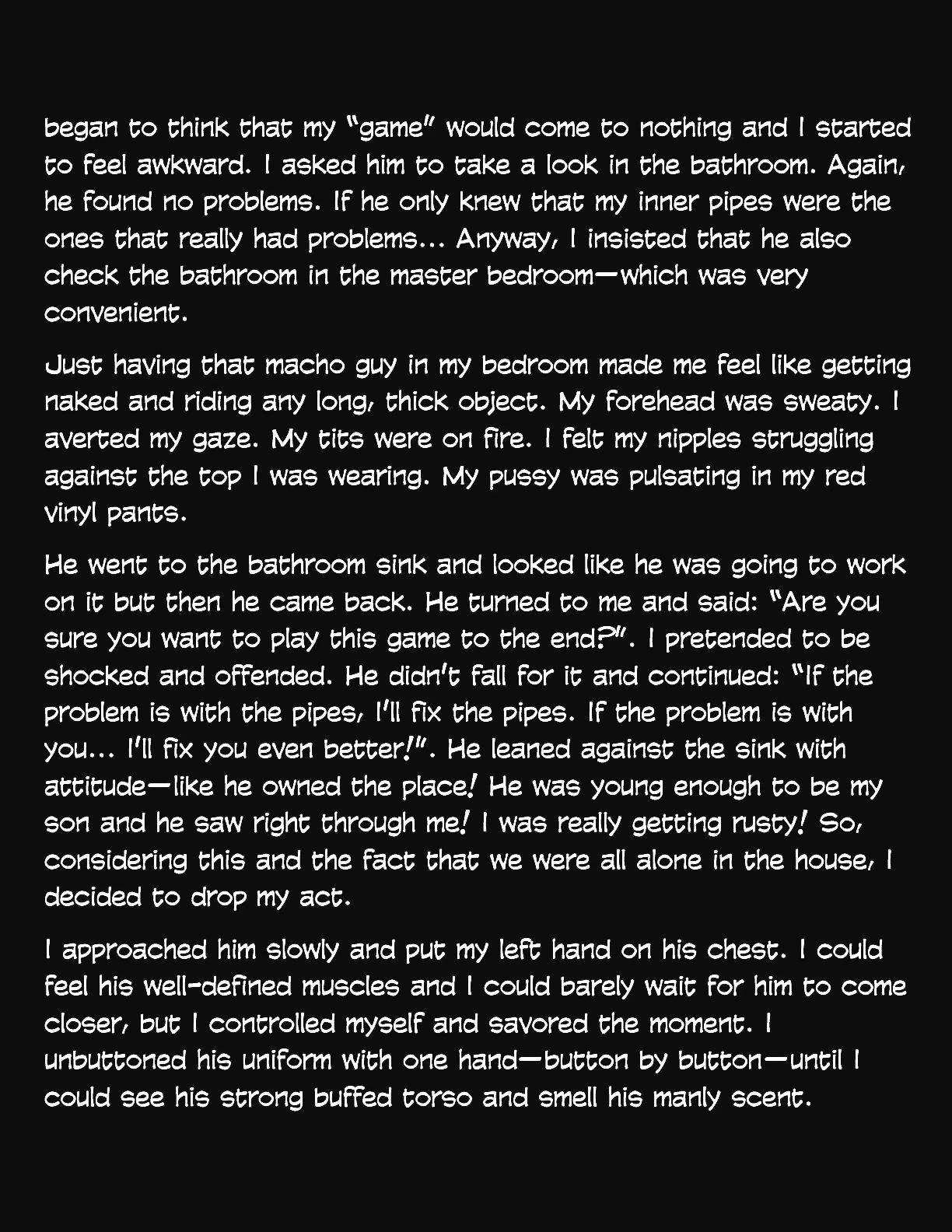 Animated Tales [WC | TF] - I KILLED MY CRAVINGS WITH A PLUMBER - Page 3