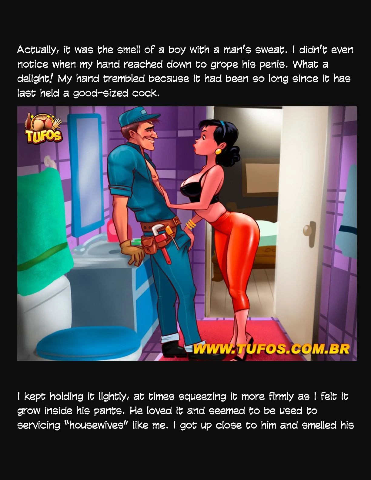 Animated Tales [WC | TF] - I KILLED MY CRAVINGS WITH A PLUMBER - Page 4