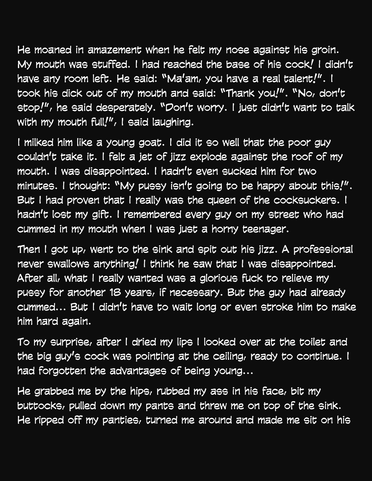 Animated Tales [WC | TF] - I KILLED MY CRAVINGS WITH A PLUMBER - Page 7