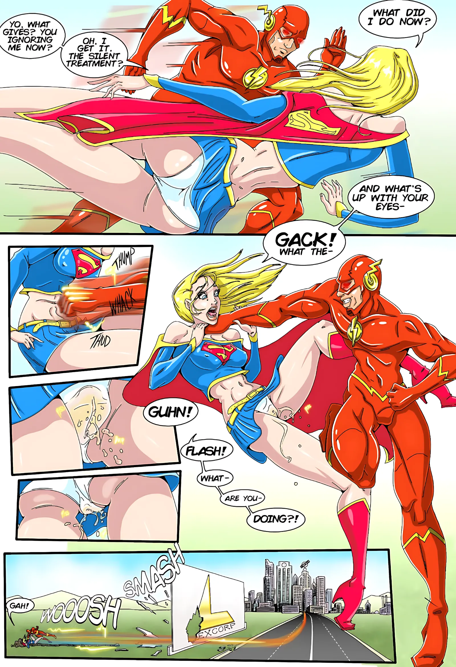 True Injustice – Supergirl (Superman) - 2 . True Injustice- Chapter 2 [Genex] - Page 6