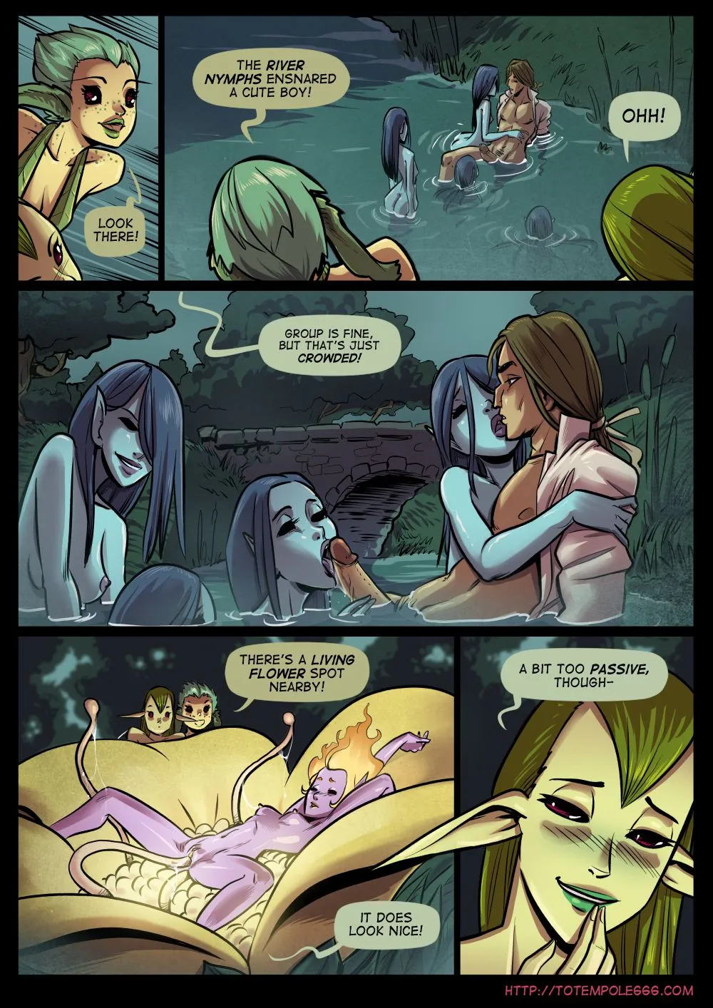 The Cummoner - 23 . The Cummoner - Chapter 23 - Rocktrolled Fungirls [Totempole] - Page 4
