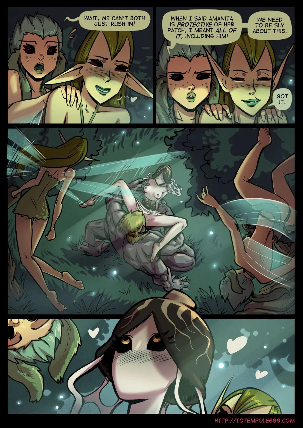 The Cummoner - 23 . The Cummoner - Chapter 23 - Rocktrolled Fungirls [Totempole] - Page 9
