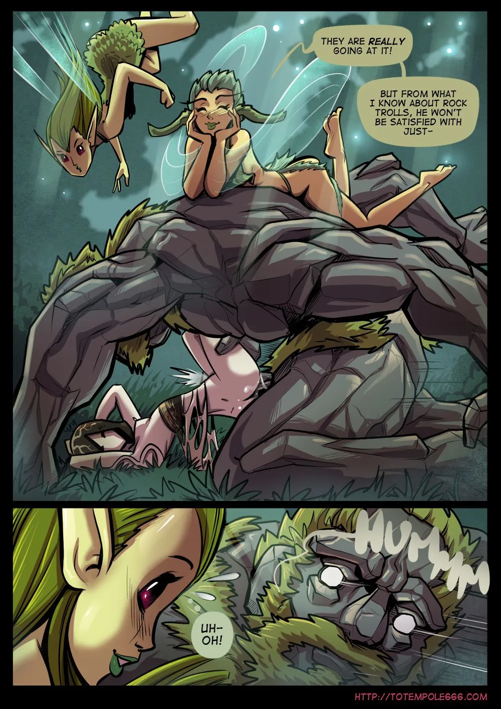 The Cummoner - 23 . The Cummoner - Chapter 23 - Rocktrolled Fungirls [Totempole] - Page 16