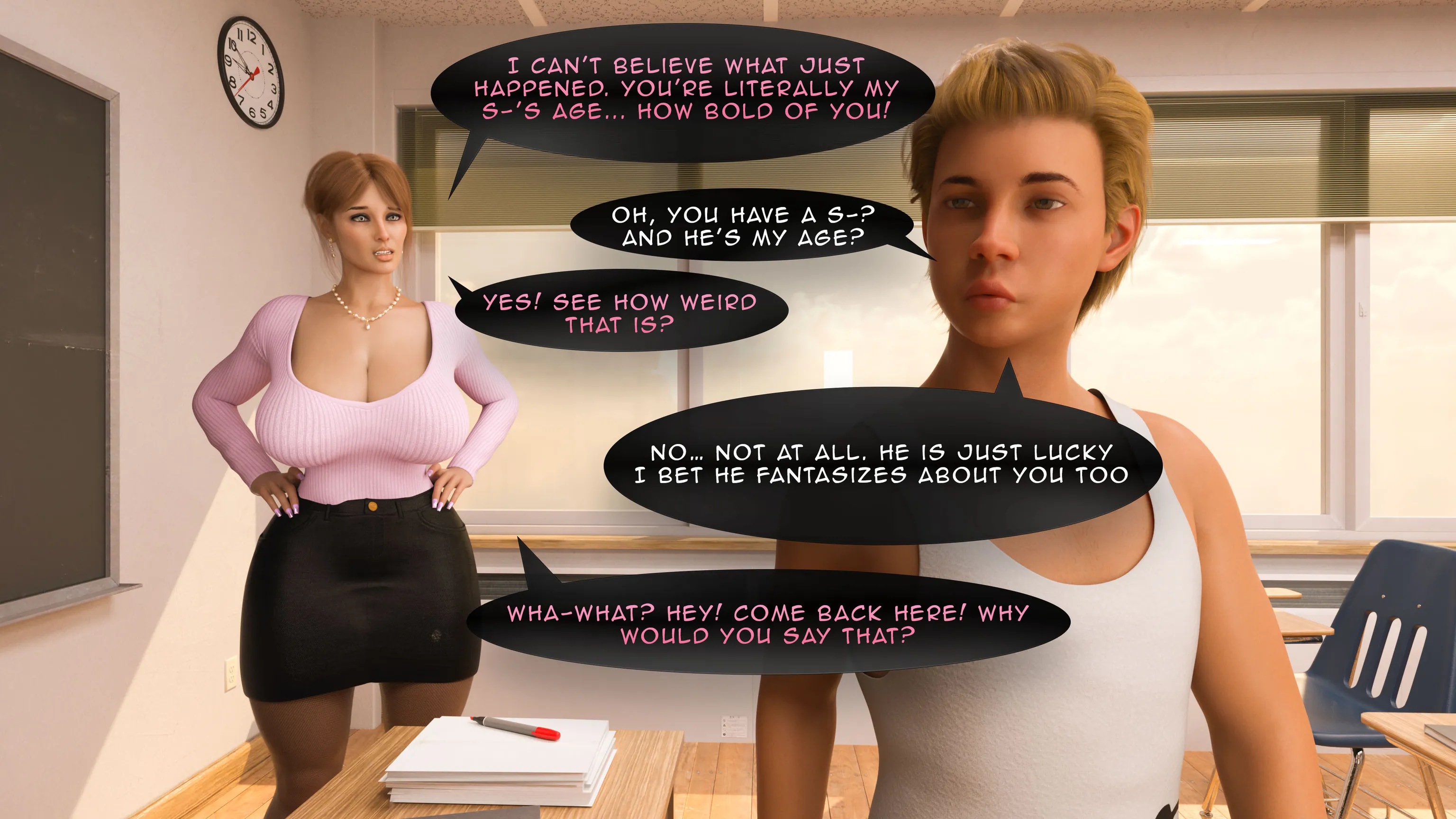 MILF in Heat [Fireglow3D] - 1 . MILF in Heat - Chapter 1 - Page 125