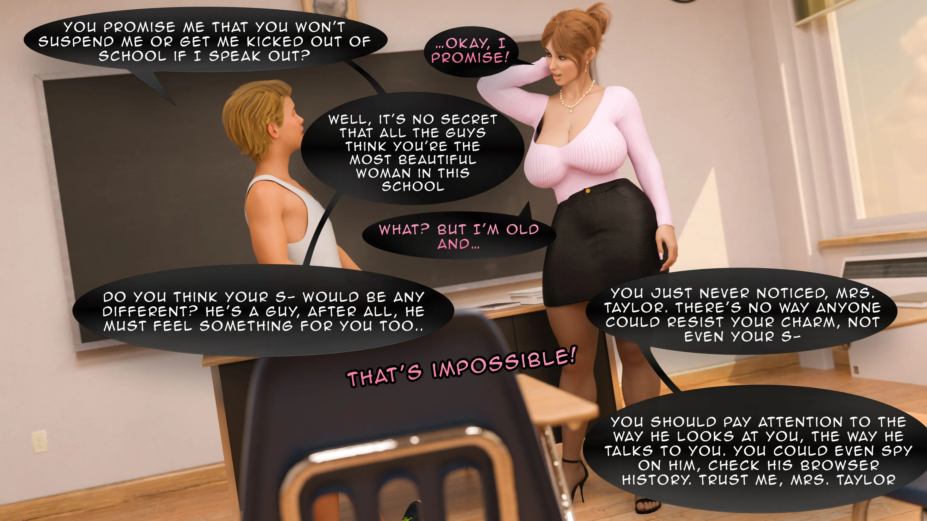 MILF in Heat [Fireglow3D] - 1 . MILF in Heat - Chapter 1 - Page 126
