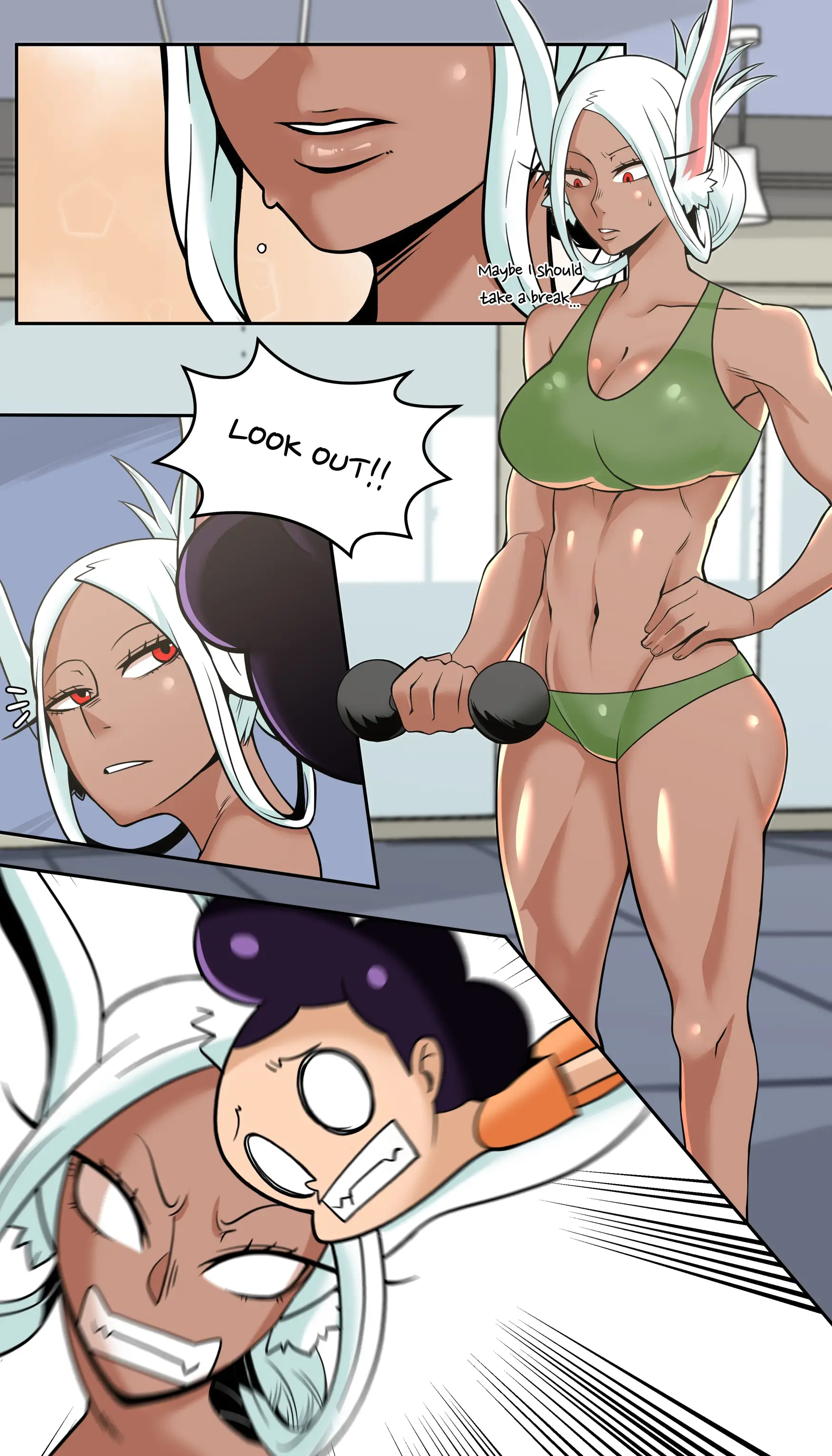Momo & Mirko (My Hero Academia) - 1 . Momo & Mirko - Chapter 1 [TSFSingularity] - Page 2