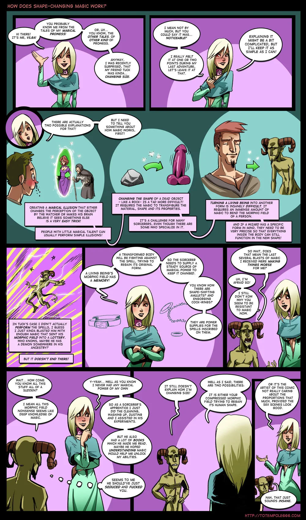 The Cummoner - 0 . The Cummoner - Chapter 0 - Ask Vilga [Totempole] - Page 2
