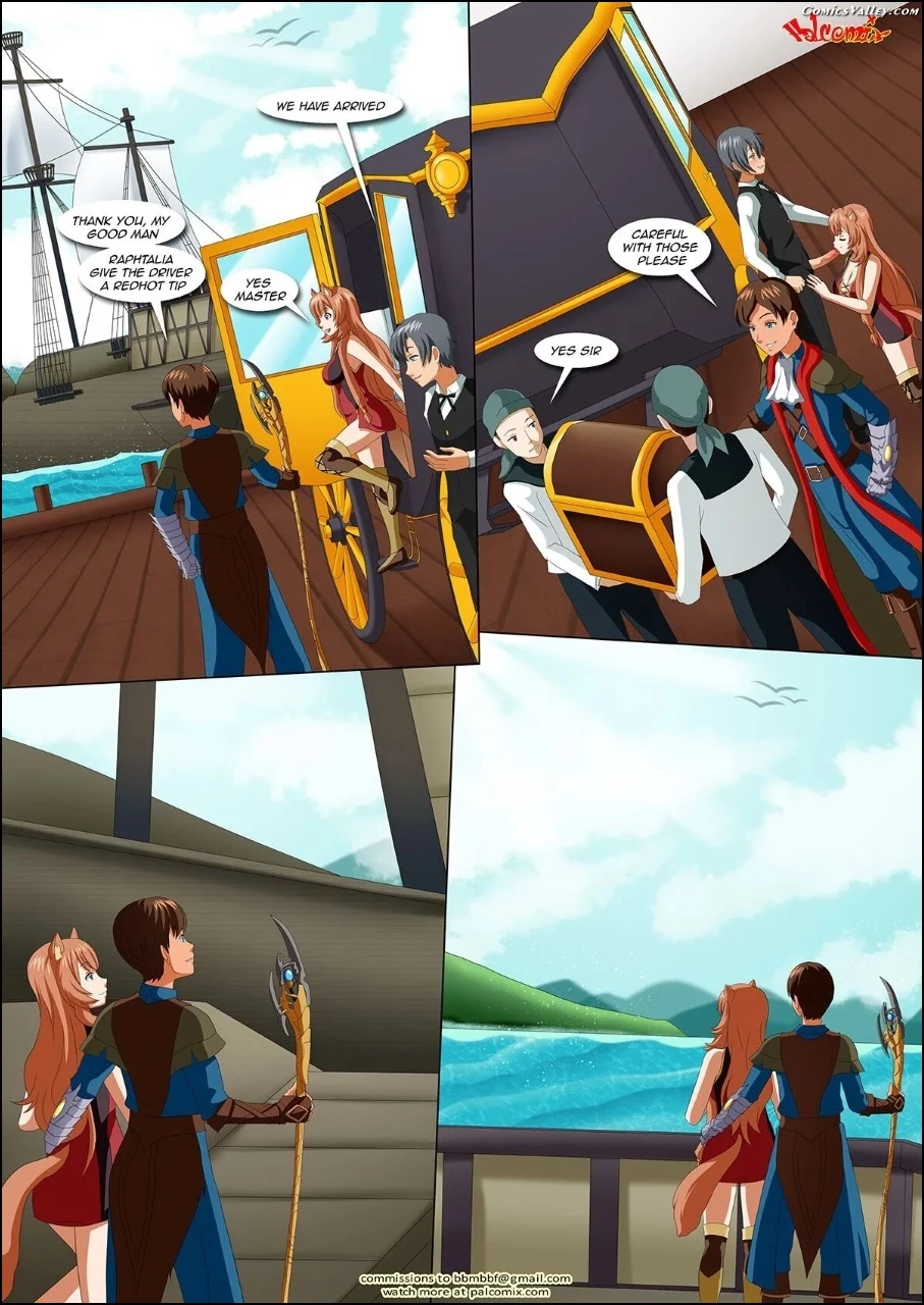 The Rise of the Anti-Hero (The Rising of the Shield Hero) [Palcomix] - 3 . The Rise of the Anti-Hero - Chapter 3 (The Rising of the Shield Hero) [Palcomix] - Page 4