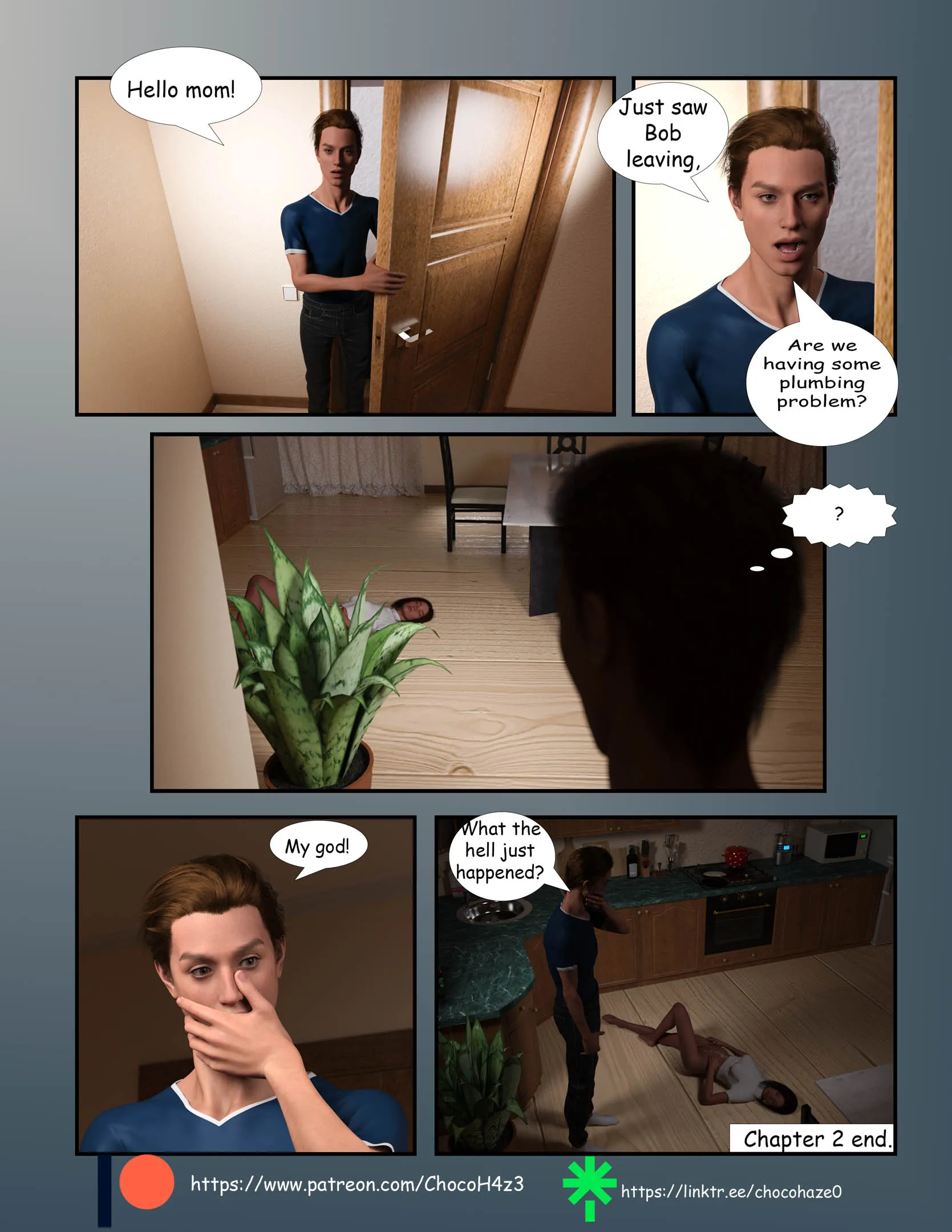 Corrupting the neighbourhood - 2 . Corrupting the neighbourhood - Chapter 2 [ChocoHaze] - Page 23