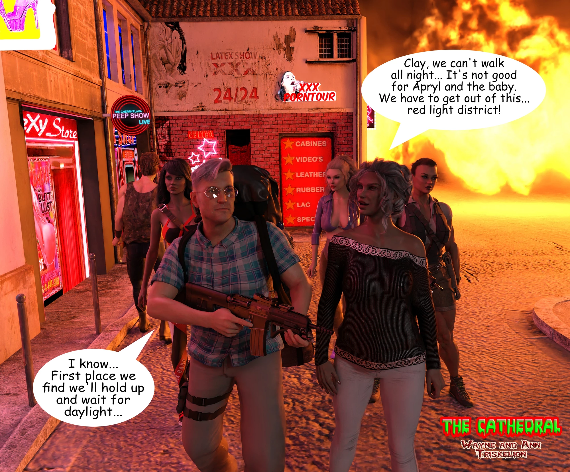 The Cathedral Scene [Wayne-Triskelion] - The Cathedral Scene - Page 23