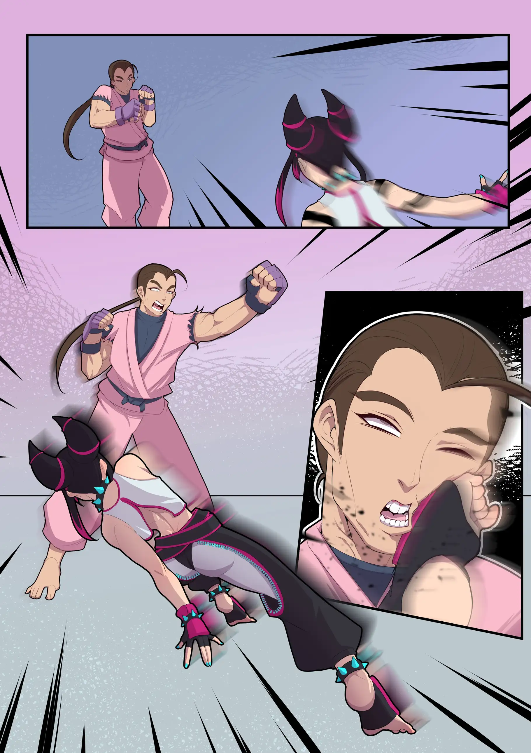 Jur-On! (Street Fighter) - 1 . Jur-On! - Chapter 1 [TSFSingularity , Oznovx] - Page 14
