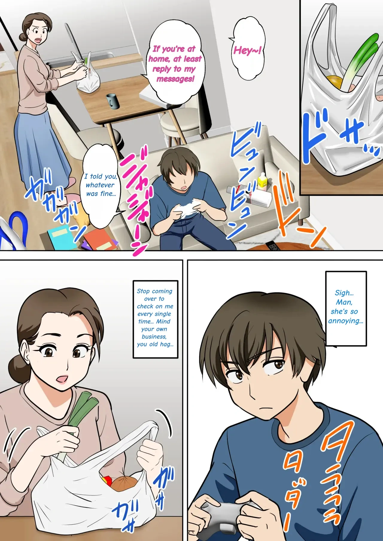 A Mother Comes Alone to Her Son’s Apartment - 1. A Careless Mother Who Casually Comes Alone to Her Son's Apartment - Page 6