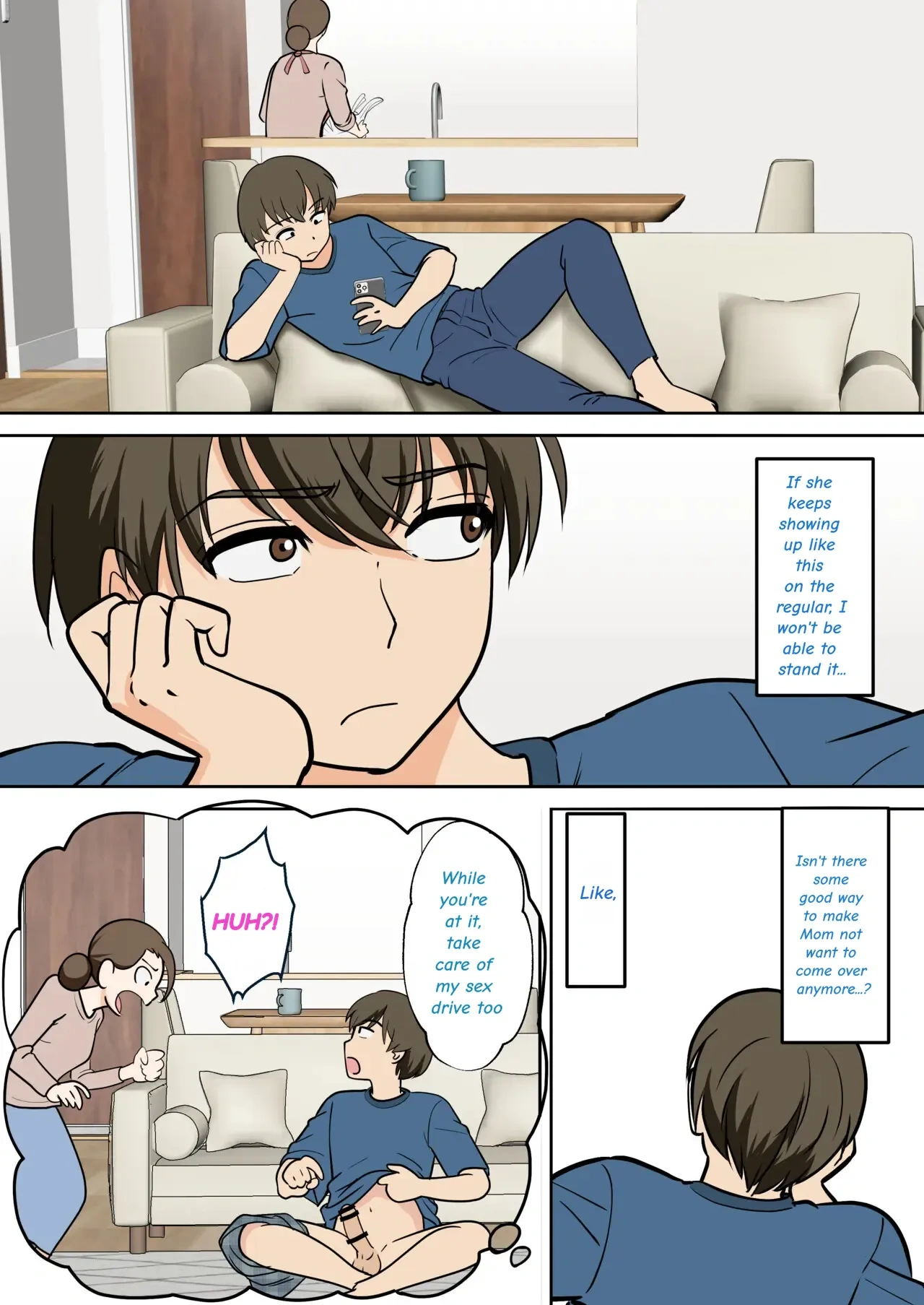 A Mother Comes Alone to Her Son’s Apartment - 1. A Careless Mother Who Casually Comes Alone to Her Son's Apartment - Page 8