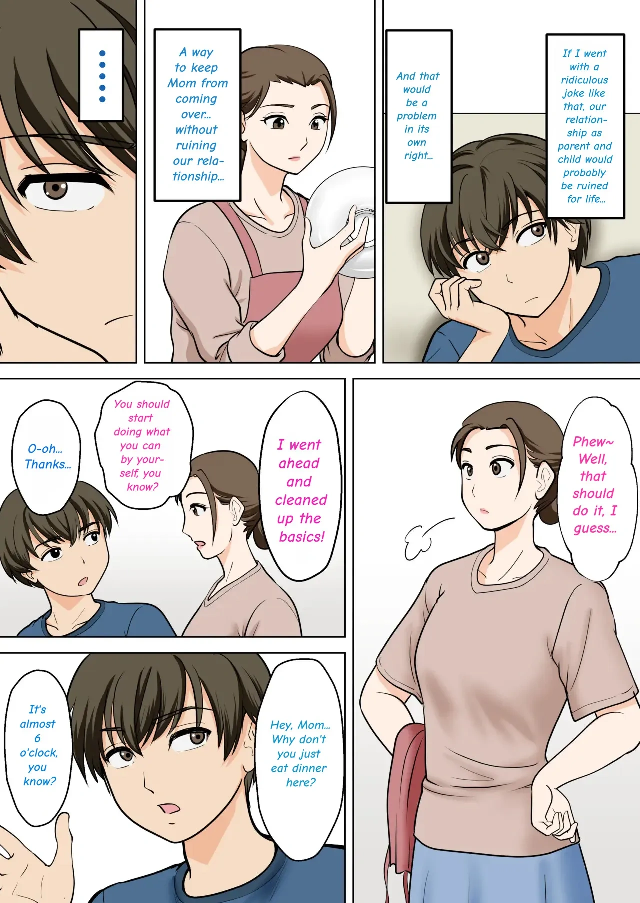 A Mother Comes Alone to Her Son’s Apartment - 1. A Careless Mother Who Casually Comes Alone to Her Son's Apartment - Page 9