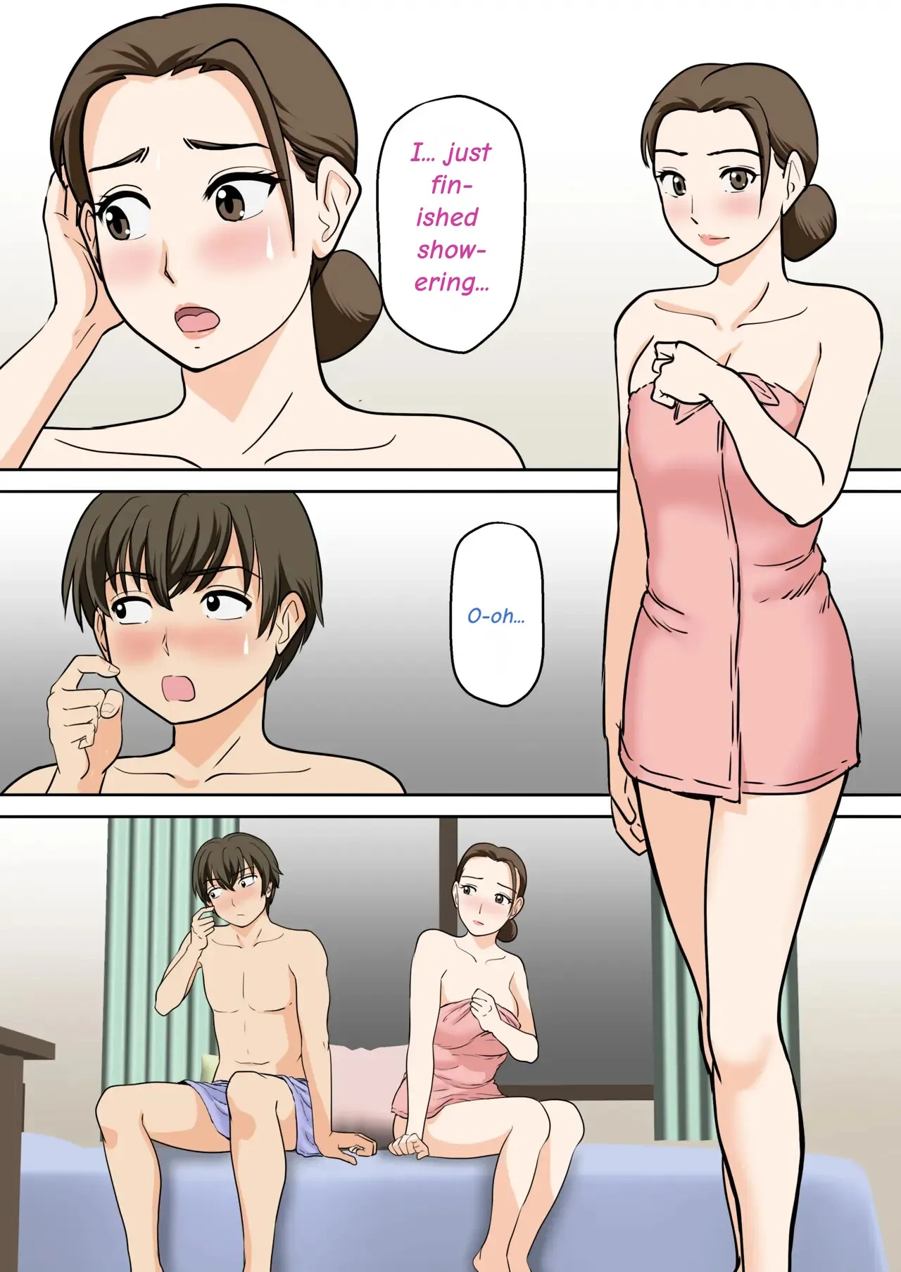 A Mother Comes Alone to Her Son’s Apartment - 1. A Careless Mother Who Casually Comes Alone to Her Son's Apartment - Page 22