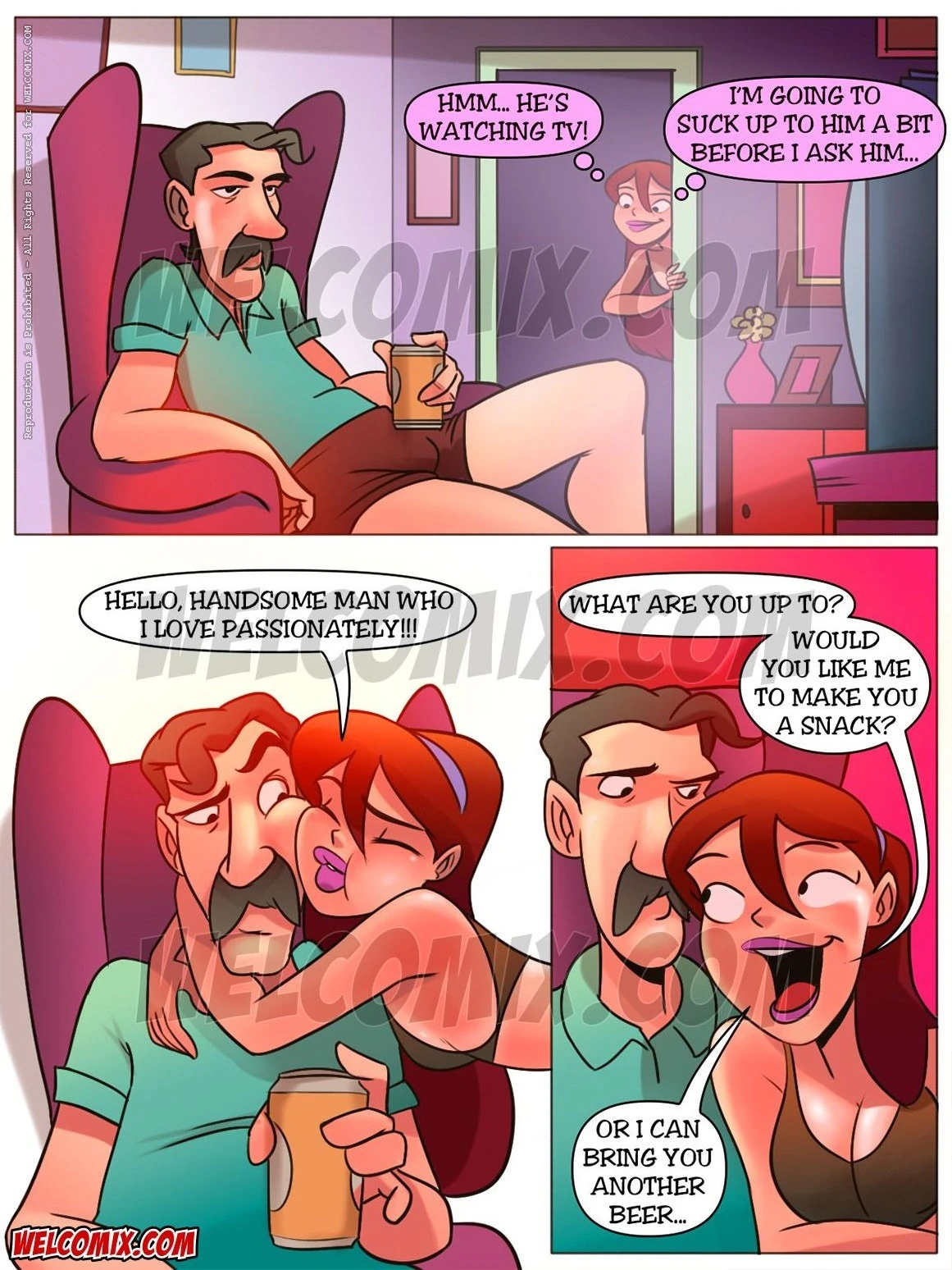 Naughty Fam [WC | TF] - 11 . Naughty Fam - Anna's Panties - Chapter 11 [WC - TF] - Page 3