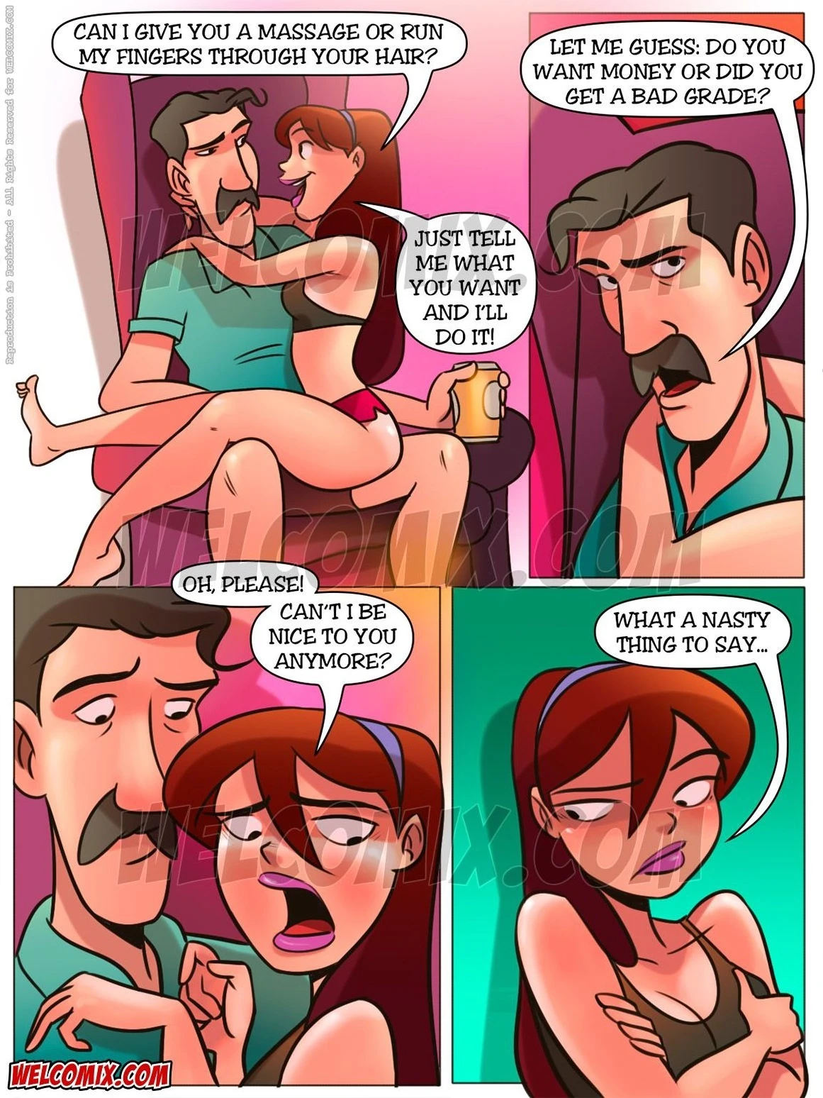 Naughty Fam [WC | TF] - 11 . Naughty Fam - Anna's Panties - Chapter 11 [WC - TF] - Page 4