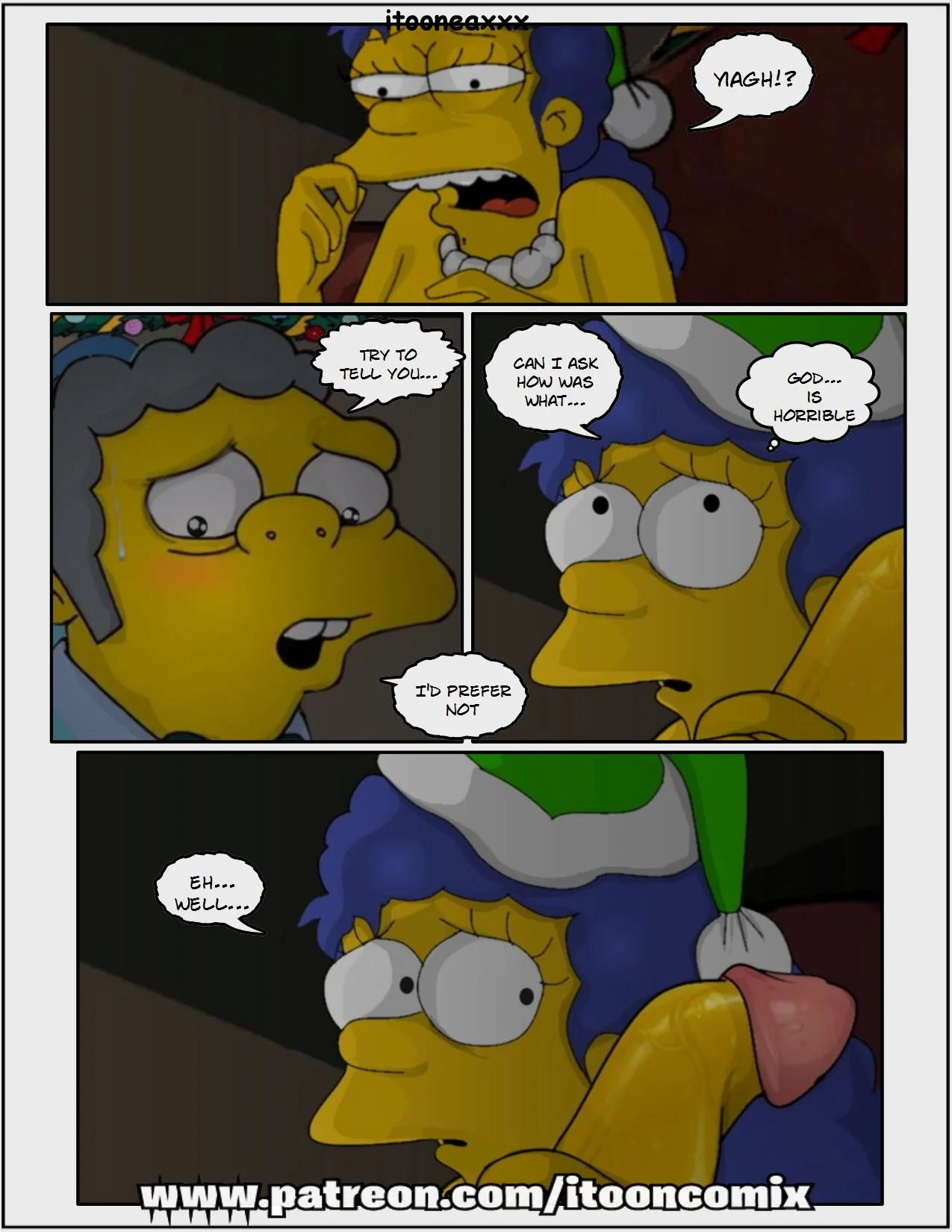 The Simpsons Porn Comics Series - 11.2 . Navidad 2 - Eng - Page 4