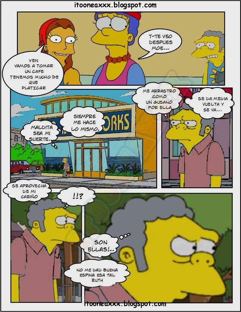 The Simpsons Porn Comics Series - 6 [Spanish] The Gym - Page 5