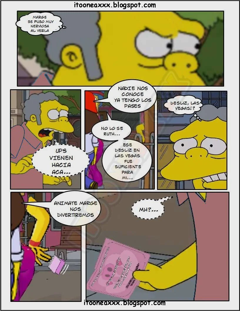 The Simpsons Porn Comics Series - 6 [Spanish] The Gym - Page 6