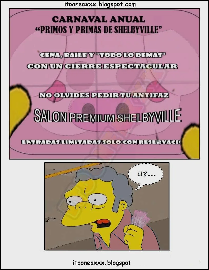 The Simpsons Porn Comics Series - 6 [Spanish] The Gym - Page 7