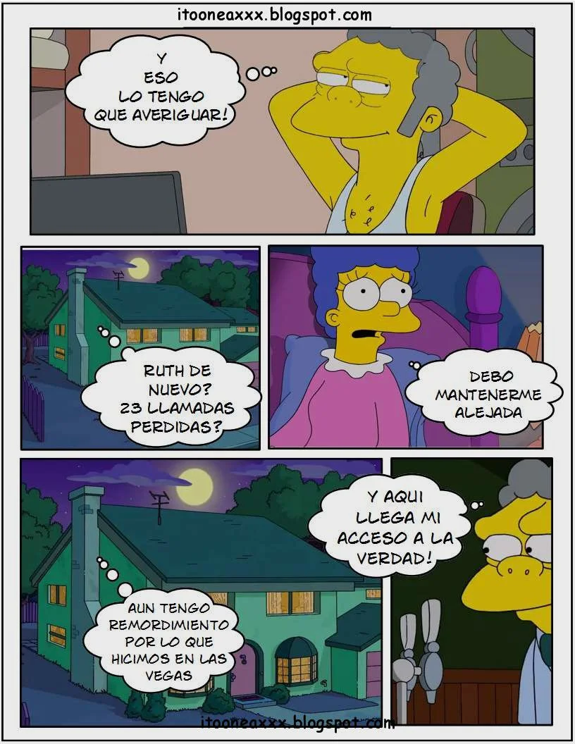 The Simpsons Porn Comics Series - 6 [Spanish] The Gym - Page 9
