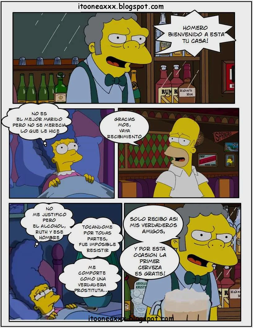 The Simpsons Porn Comics Series - 6 [Spanish] The Gym - Page 10