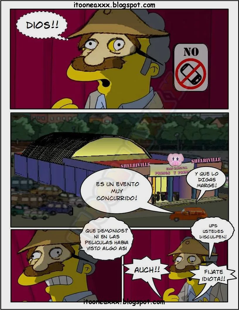 The Simpsons Porn Comics Series - 6 [Spanish] The Gym - Page 16