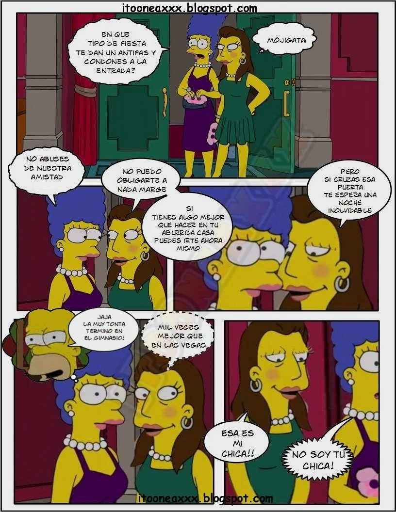 The Simpsons Porn Comics Series - 6 [Spanish] The Gym - Page 17