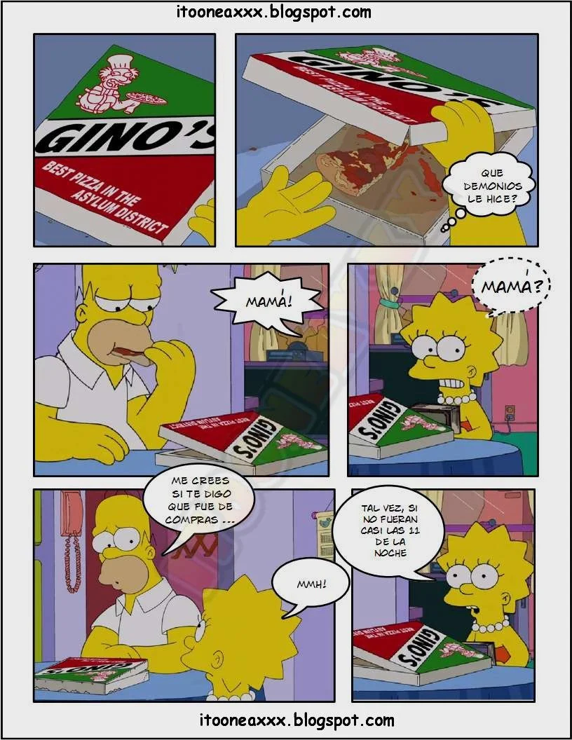 The Simpsons Porn Comics Series - 6 [Spanish] The Gym - Page 18