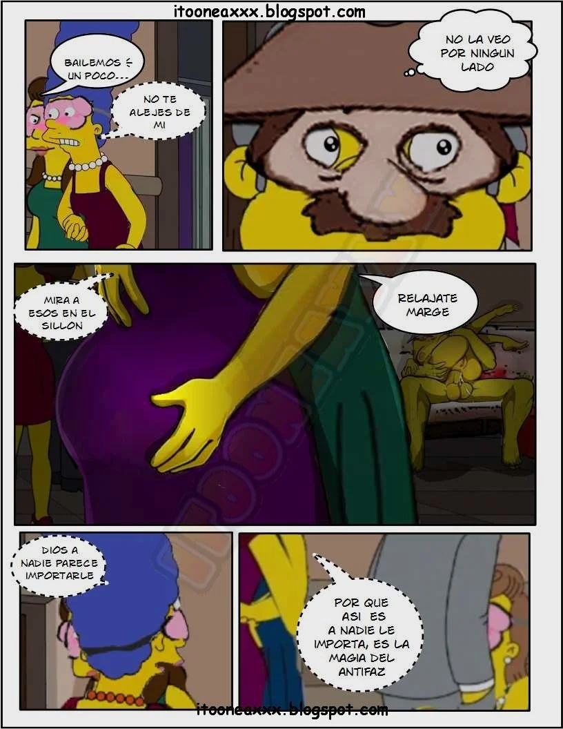 The Simpsons Porn Comics Series - 6 [Spanish] The Gym - Page 19